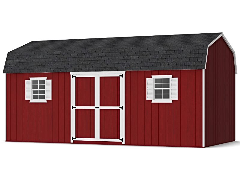 Little Cottage Co. 10x20 Value Workshop Barn Shed Kit