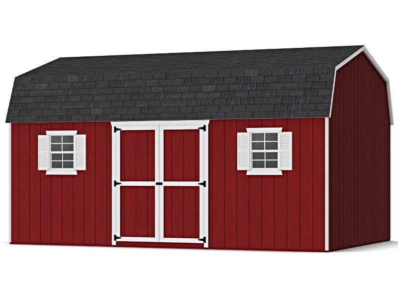 Little Cottage Co. 12x18 Value Workshop Barn Shed Kit