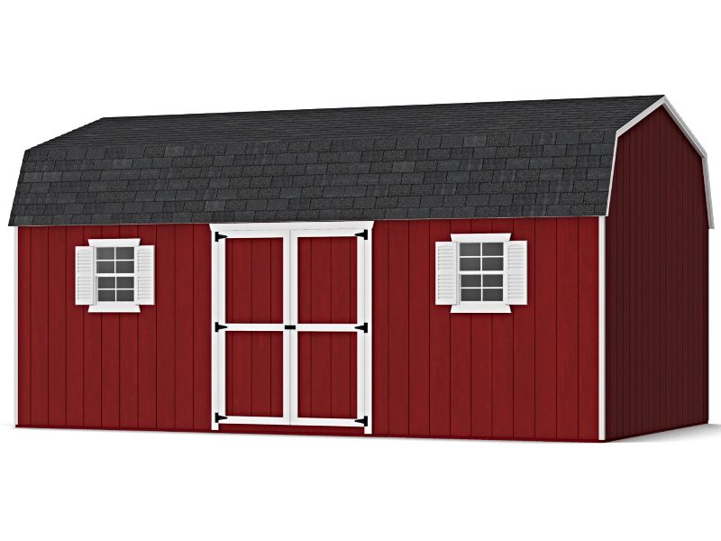 Little Cottage Co. 12x20 Value Workshop Barn Shed Kit Little Cottage Co. 12x20 Value Workshop Barn Shed Kit