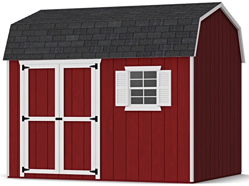 Little Cottage Co. 8x10 Value Workshop Barn Shed Kit