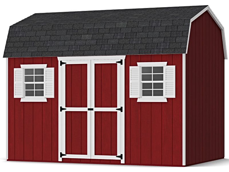 Little Cottage Co. 8x12 Value Workshop Barn Shed Kit