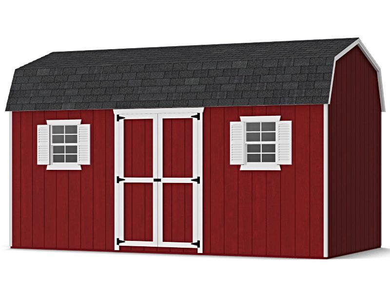 Little Cottage Co. 8x16 Value Workshop Barn Shed Kit