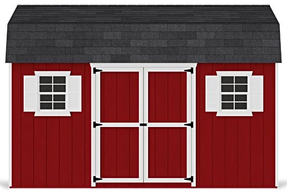Introducing the Little Cottage Co. 10x14 Value Workshop Barn Shed Kit