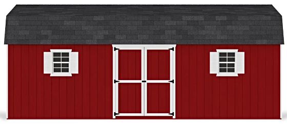 Introducing the Little Cottage Co. 12x24 Value Workshop Barn Shed Kit