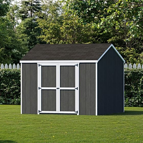 Bring Practical Storage to Your Backyard with Little Cottage Co. Value Gable Shed with Side Entry. + FREE shipping.