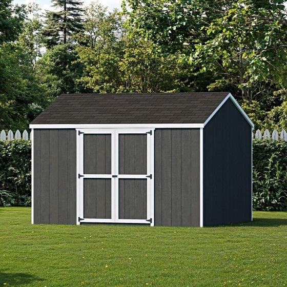 Bring Practical Storage to Your Backyard with Little Cottage Co. Value Gable Shed with Side Entry. + FREE shipping.