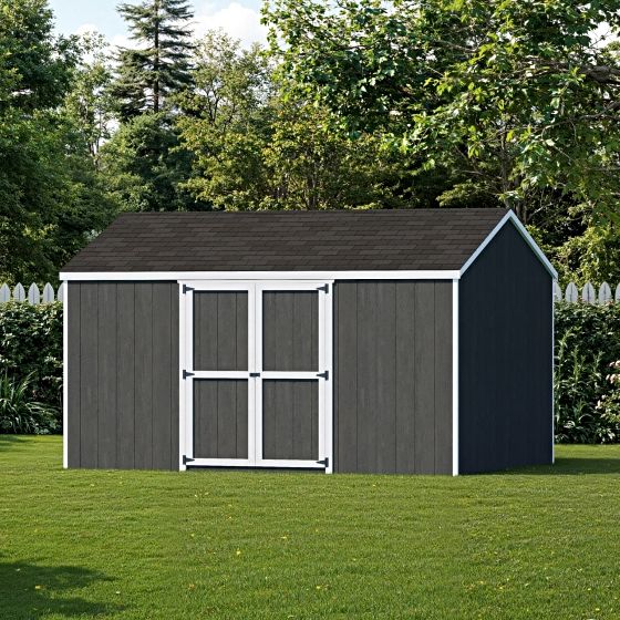 Bring Practical Storage to Your Backyard with Little Cottage Co. Value Gable Shed with Side Entry. + FREE shipping.