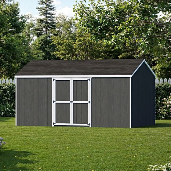 Bring Practical Storage to Your Backyard with Little Cottage Co. Value Gable Shed with Side Entry. + FREE shipping.