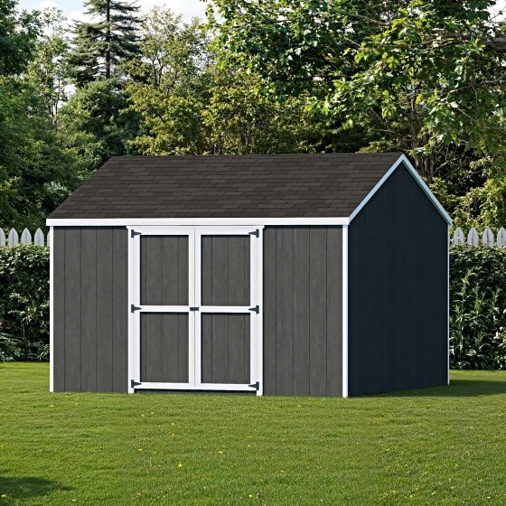 Bring Practical Storage to Your Backyard with Little Cottage Co. Value Gable Shed with Side Entry. + FREE shipping.