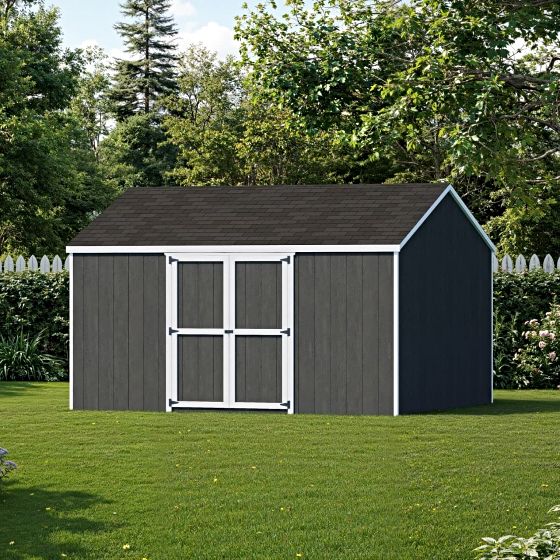 Bring Practical Storage to Your Backyard with Little Cottage Co. Value Gable Shed with Side Entry. + FREE shipping.