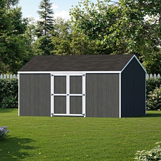 Bring Practical Storage to Your Backyard with Little Cottage Co. Value Gable Shed with Side Entry. + FREE shipping.