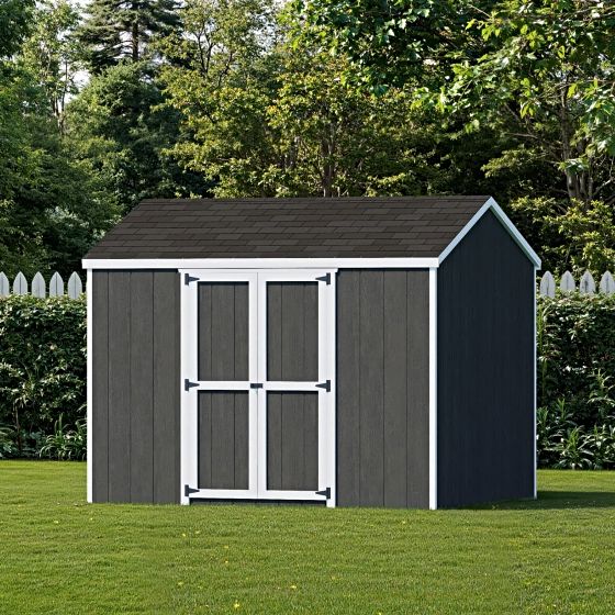 Bring Practical Storage to Your Backyard with Little Cottage Co. Value Gable Shed with Side Entry. + FREE shipping.