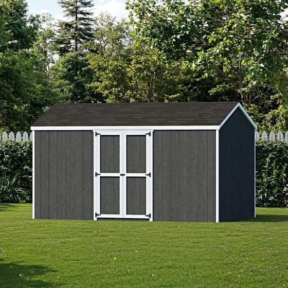 Bring Practical Storage to Your Backyard with Little Cottage Co. Value Gable Shed with Side Entry. + FREE shipping.