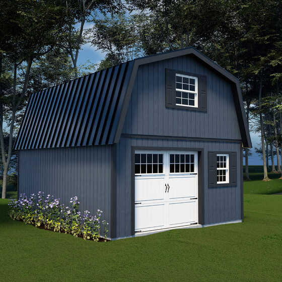 Maker's Loft XL Garage shed Assembled