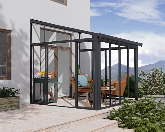 SanRemo Patio Enclosure Kit Assembled