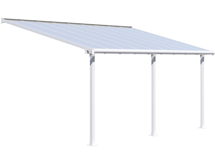 Palram 10x18 Olympia Patio Cover Kit - White