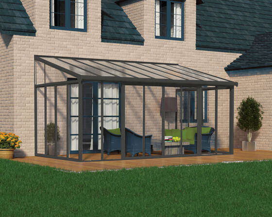 SanRemo Patio Enclosure with Screen doors  
