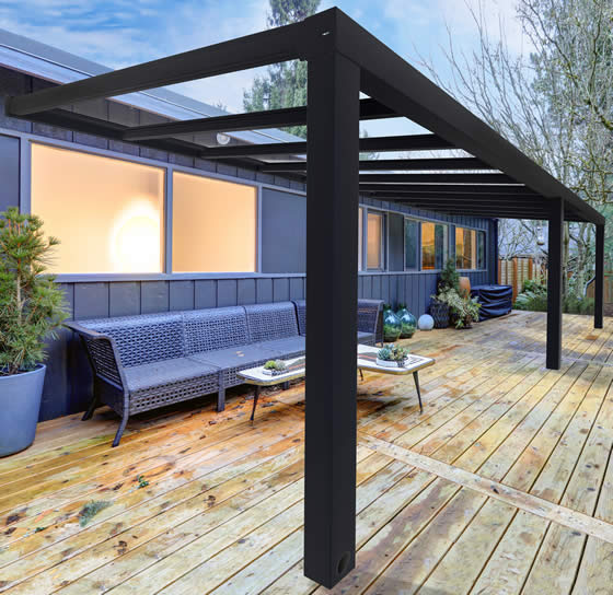 Palram Stockholm 11x24 Aluminum Patio Cover Kit Assembled Palram Stockholm 11x24 Aluminum Patio Cover Kit Assembled