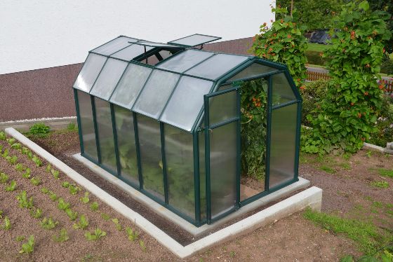 Manufactured for superior strength with twin wall 4mm polycarbonate roof panels and twin wall 6mm side panels, the Palram EcoGrow 2 is an excellent choice for first time greenhouse growers.