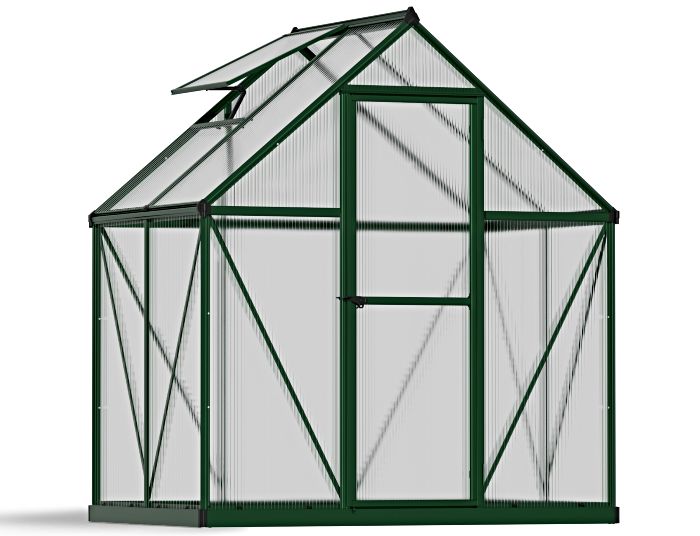 Palram 6x4 Mythos Greenhouse Kit - Green