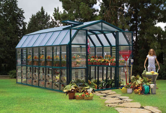 Prestige 2 Greenhouse is a strong, all-in-one greenhouse for year-round growing