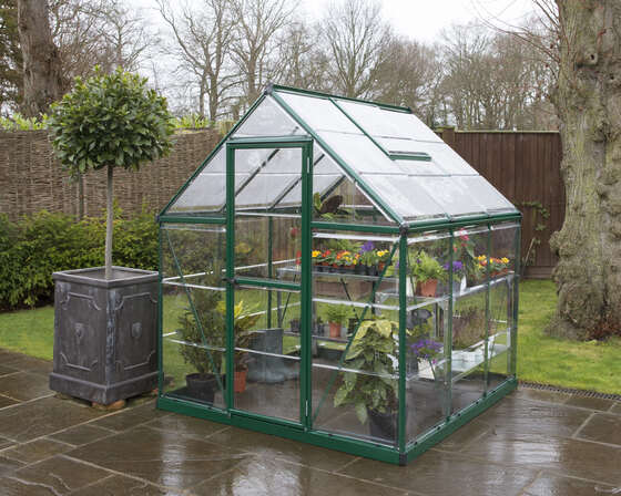 Palram - Canopia 6x6 Hybrid Greenhouse Kit