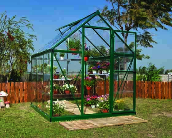 Palram - Canopia 6x6 Hybrid Greenhouse Kit