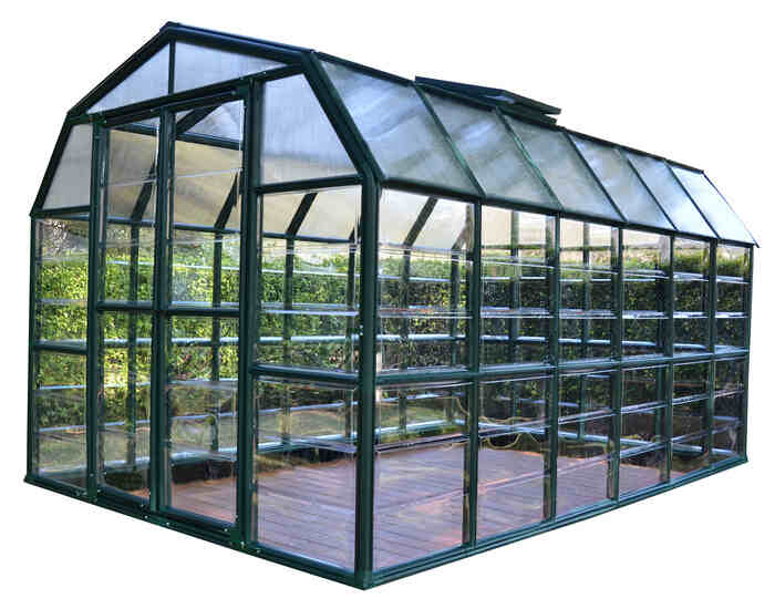 Palram Grand Gardener 8x12 Greenhouse Kit - Clear