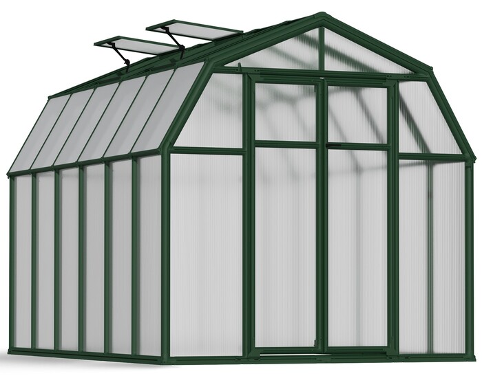 Palram Canopia 8x12 Hobby Gardener 2 Greenhouse - Twin Wall