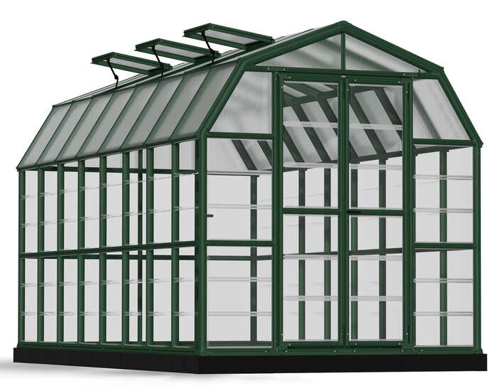 Palram - Canopia Grand Gardener 8x16 Greenhouse Kit - Clear