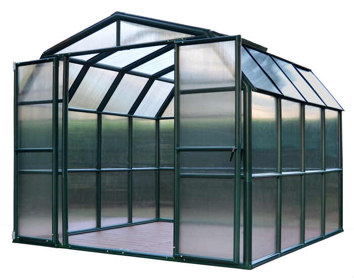 Palram Grand Gardener 8x8 Greenhouse - Twin Wall