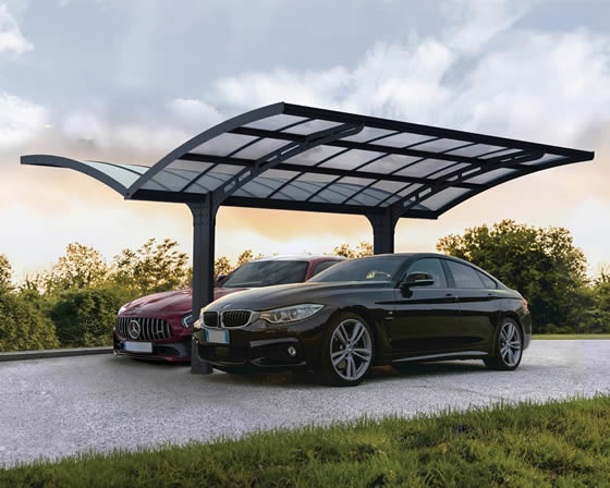 Palram Arizona Wave Carport - Luxurious Design