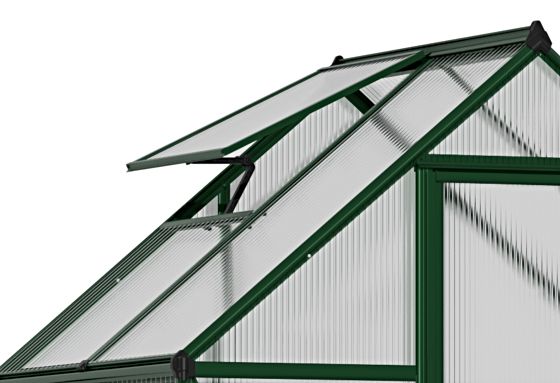 Adjustable Vent helps maintain the perfect growing climate.