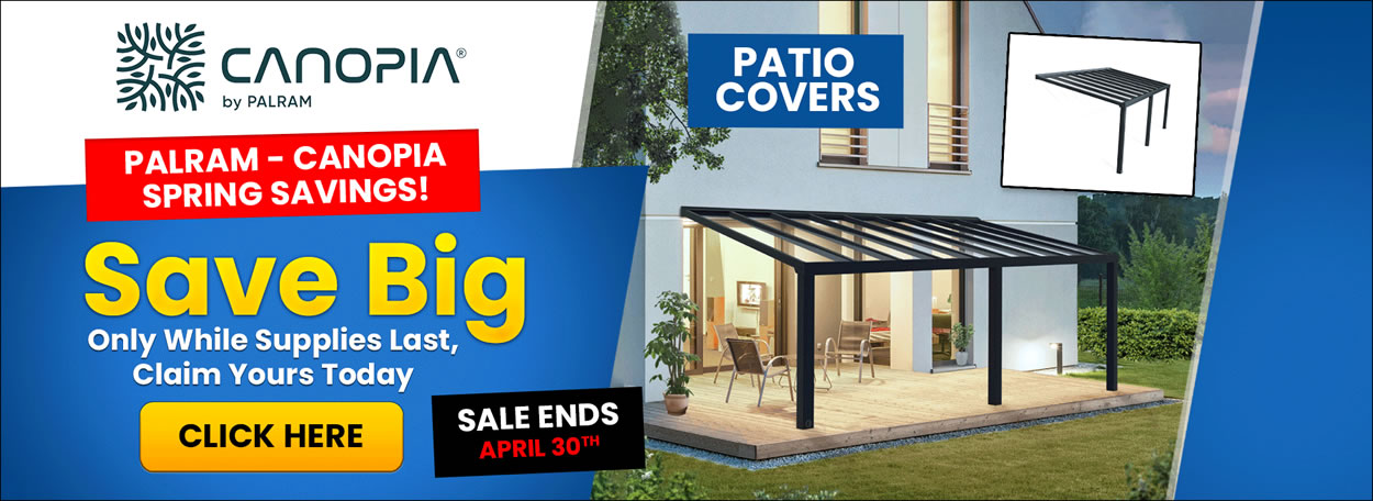 Palram Carports and Patio Covers April Sale