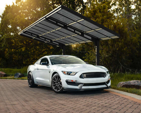 Sydney Cantilever Single Style Carport is a Stylish, Strong, and Space-Saving Vehicle Protection