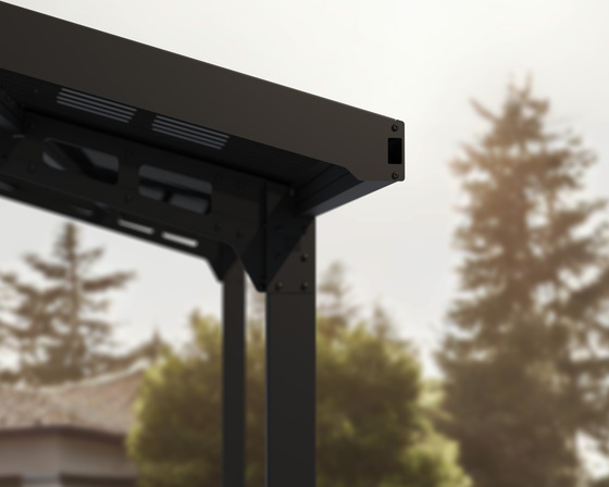 Sydney Cantilever Wave Single Style Carport Gutter System