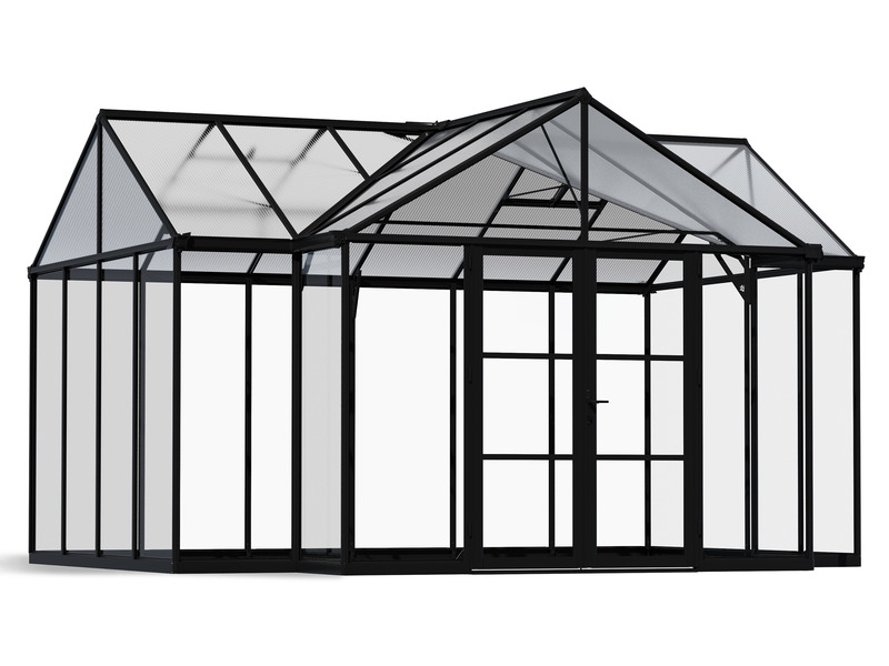 Palram - Canopia Triomphe Chalet 12x15 Greenhouse Kit Palram - Canopia Triomphe Chalet 12x15 Greenhouse Kit