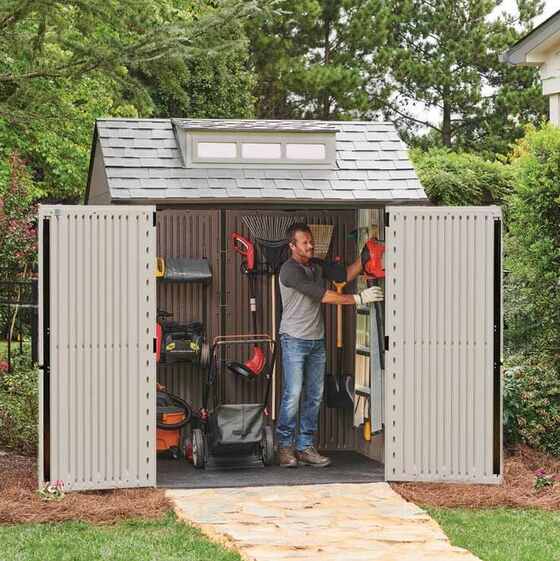 Spacious storage space keeps tools, equipment, and gear neatly organized.