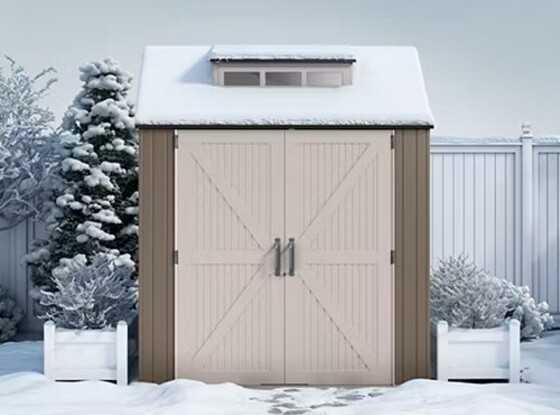 Durable roof provides reliable snow load support.
