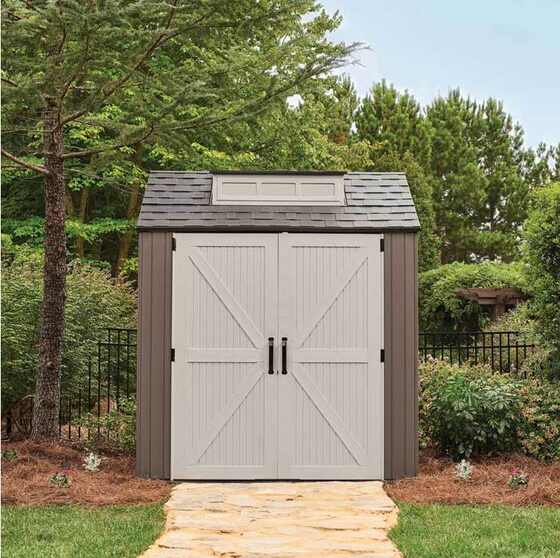 A perfect backyard addition for organized, reliable outdoor storage.