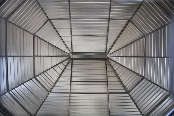 Sojag Charleston Solarium Gazebo Galvanized Steel Roof