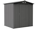 Arrow 6x5 Ezee Storage Shed Kit - Charcoal