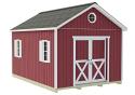 Crafter's Connection 12x16 ALL Pre-Cut Shed Kit w/ Sliding Doors