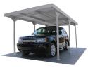 DuraMax 9x17 Palladium Car Shelter Kit - Silver