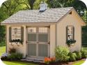 EZ-Fit Heritage 12x24 Wood Storage Shed Kit