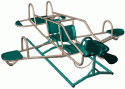 Lifetime Earthtone Ace Flyer Teeter-Totter Play Set