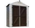 Palram 6x3 Plastic Shed Kit w/ Skylight Roof & Floor