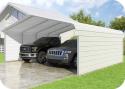 VersaTube 2-Sided 20x20x7 Classic Steel Carport Kit
