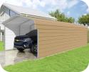 VersaTube 3-Sided 12x29x7 Classic Steel Carport Kit