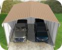 VersaTube 3-Sided 20x20x12 Classic Steel Carport Kit